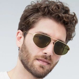 Krewe Dumaine 18k Titanium Polarized- NEVER WORN